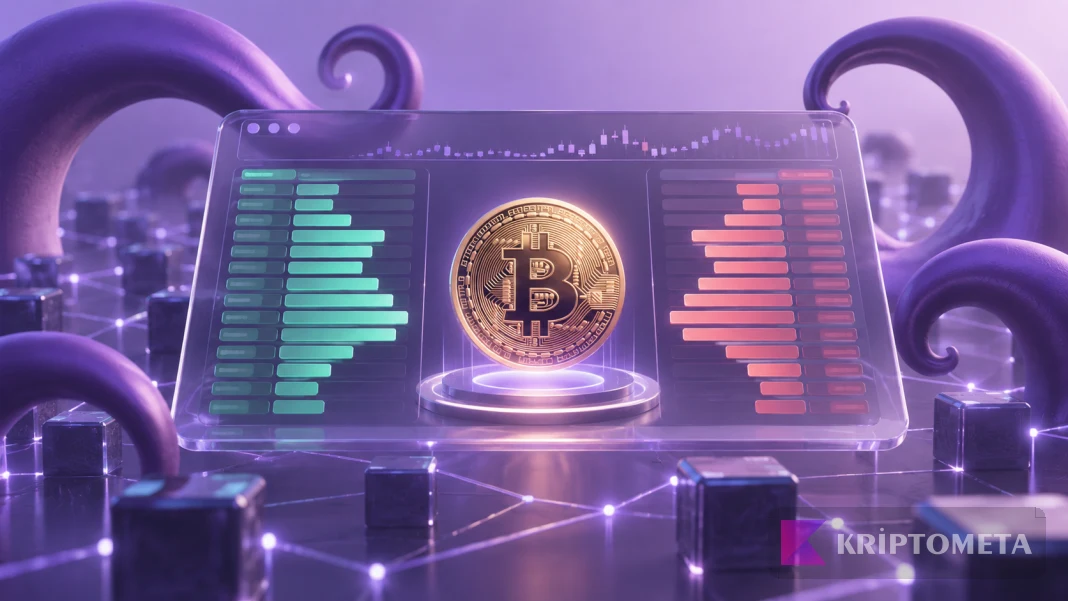 Kraken Pro review: conceptual Bitcoin and order-book illustration