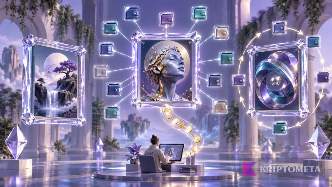 NFT market analysis: volume, demand and creator royalties